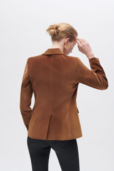 blazer aurora taupe femme