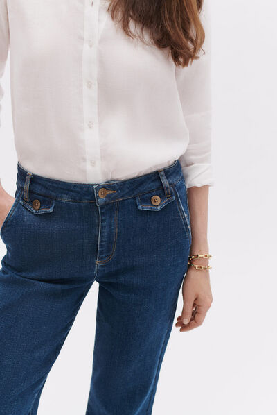 Pantalon ptimotha denim stone femme