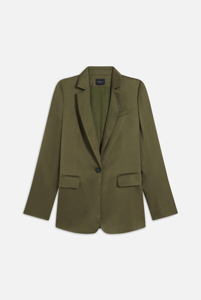 Blazer vceleste vert olive femme