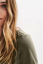 tjaya T-shirt khaki green woman