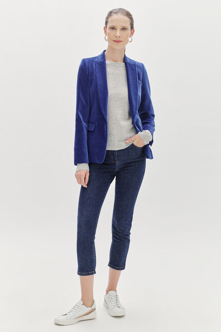 blazer aurora bleu roi femme