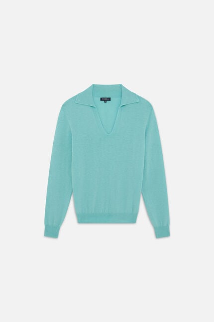 Trui Mterry blauw turquoise vrouw