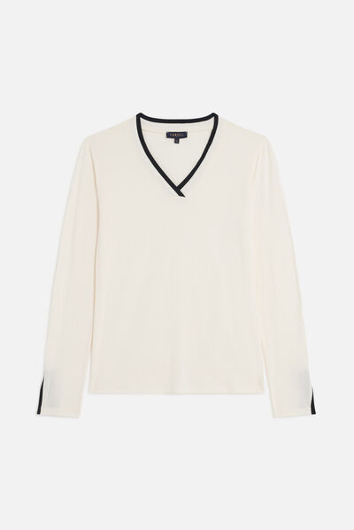 T-shirt tresor blanc femme
