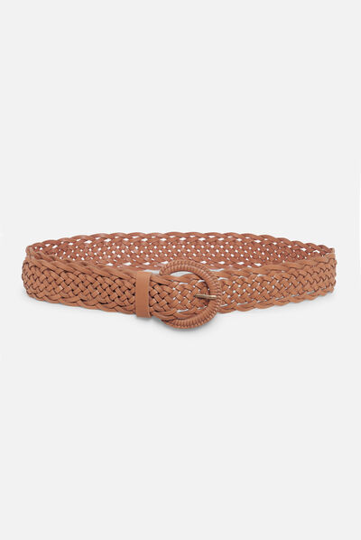 ceinture manfred camel femme