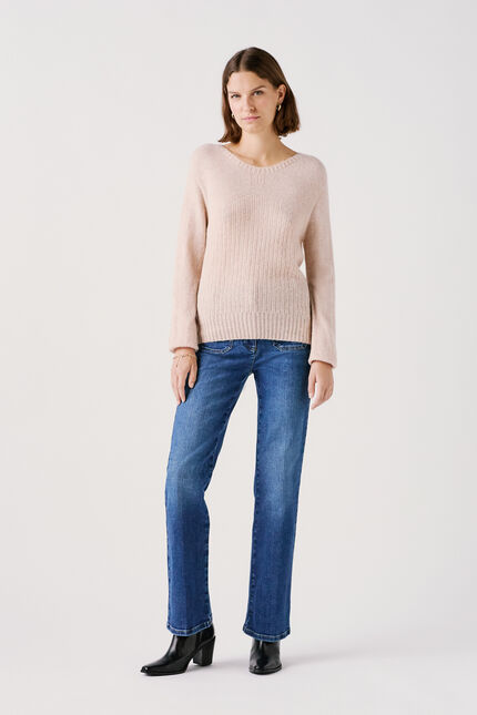 Maglione Mphilo rosa pastello donna