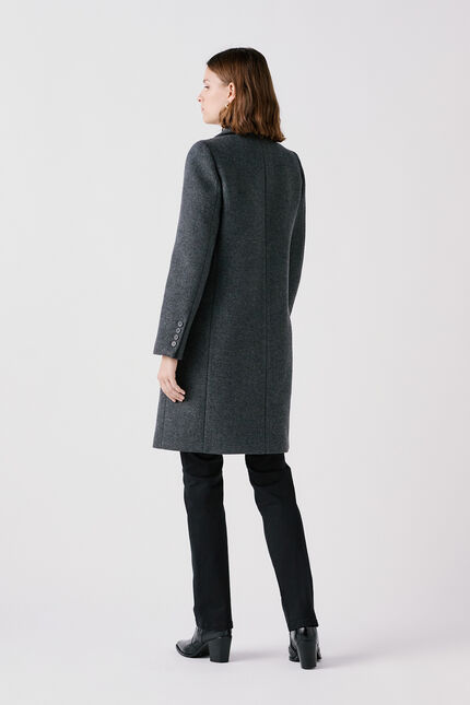 Manteau Gerard gris fonce femme