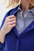 Monsina vest electric blue woman