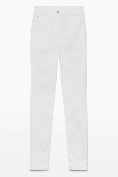 pantalon tom blanc femme