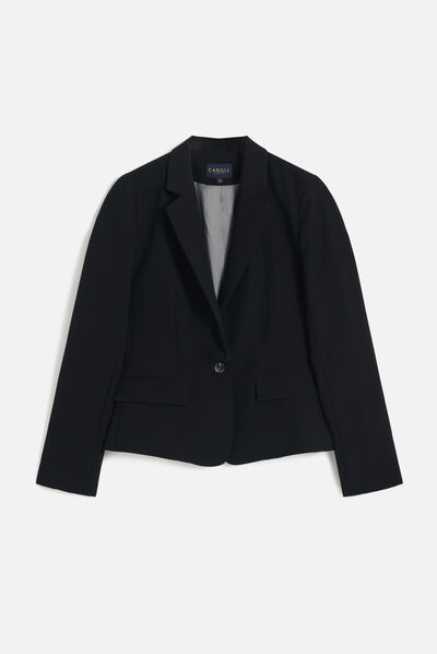 Blazer vanteac nero donna