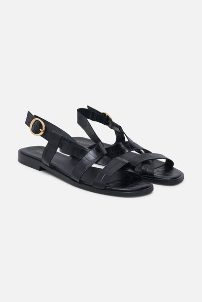 Chaussures aster noir femme