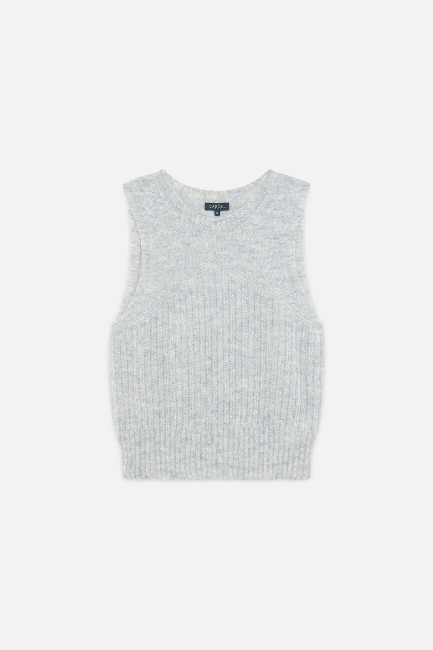 Sweater mphil light grey woman