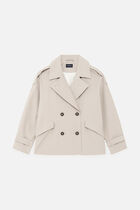 gourmand trench coat sand woman