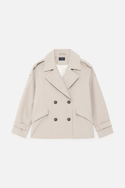 Trench gourmand sable femme