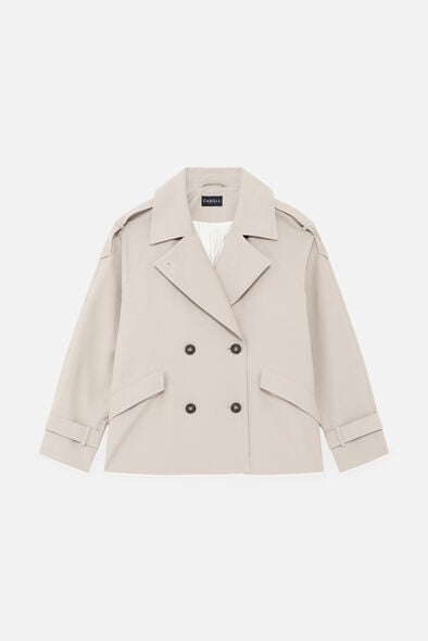 trench gourmand sable femme Trench gourmand sable femme