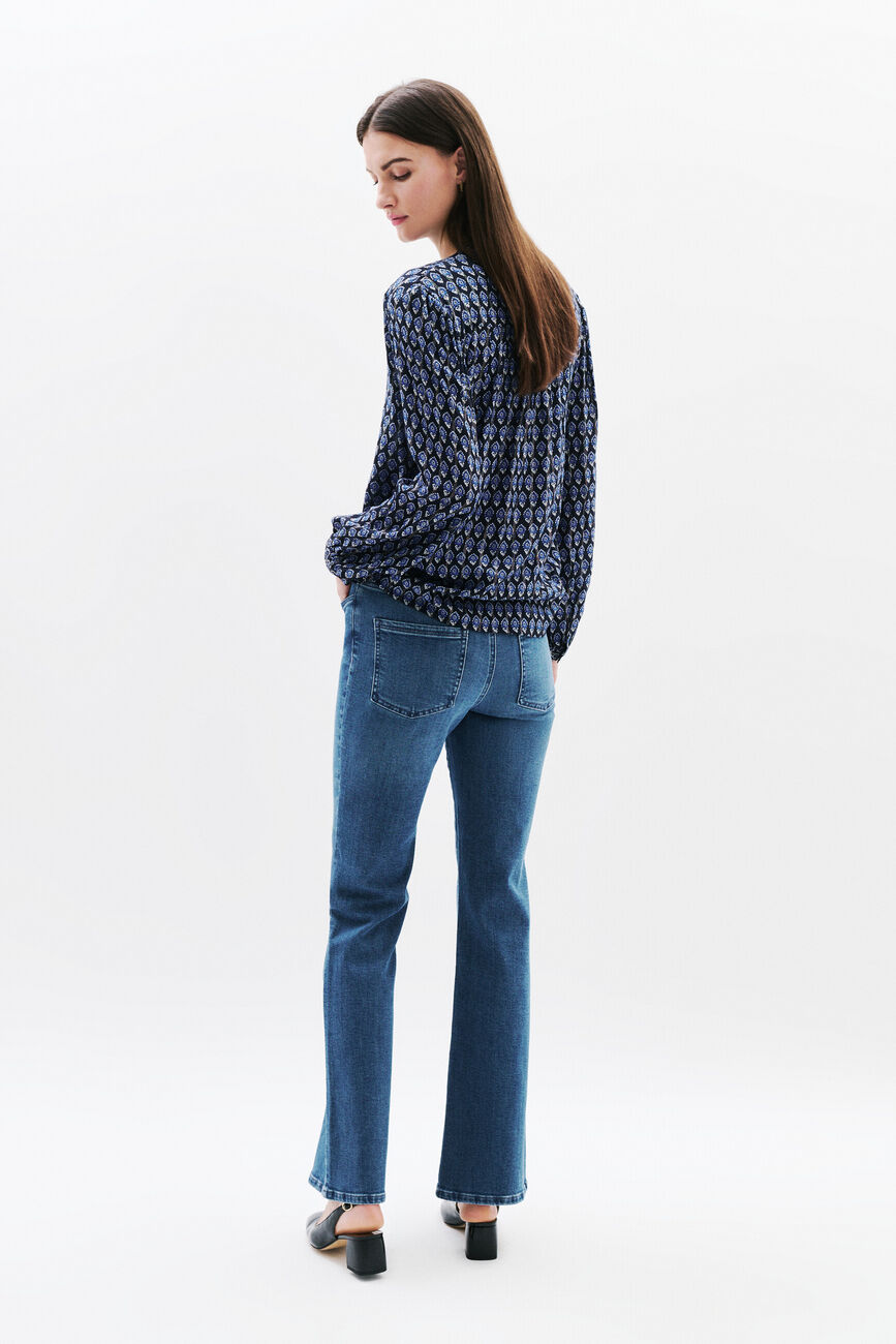 Pantalón percy2 denim azul bebé mujer