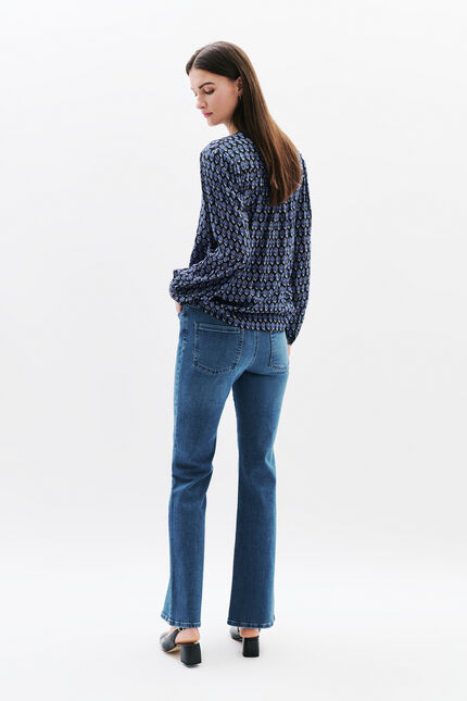 Pantalon Percy2 denim baby bleu femme
