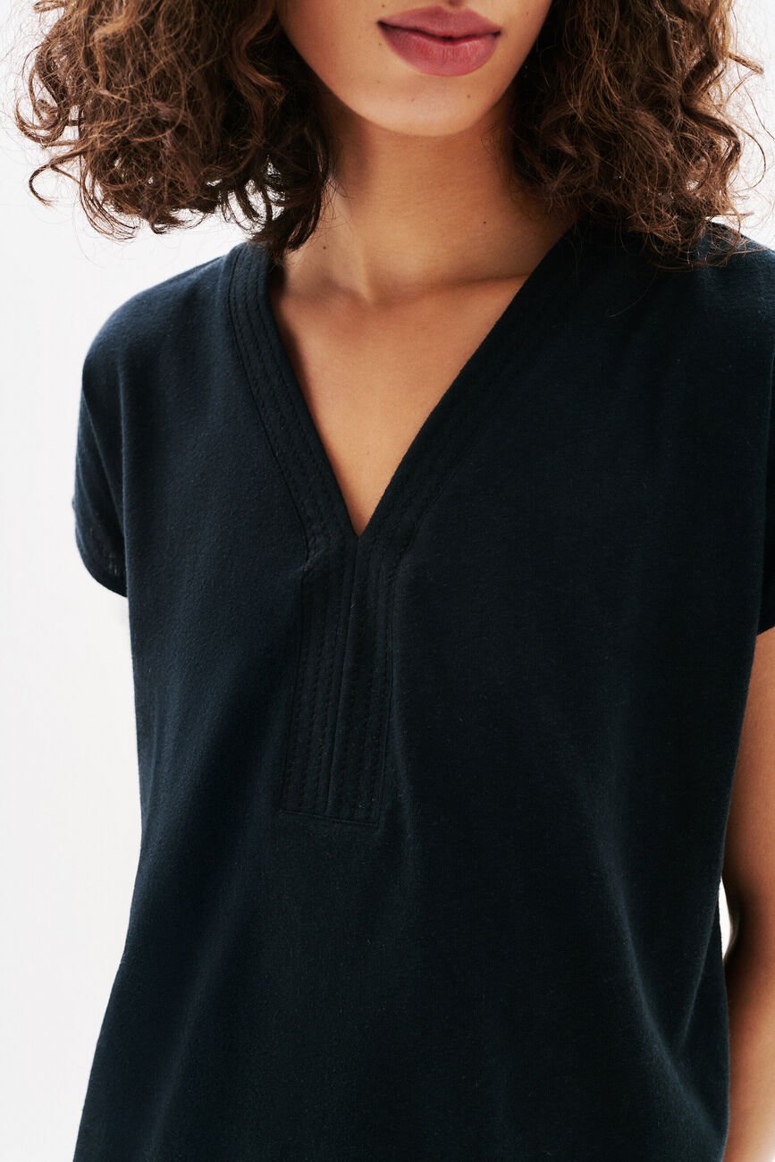 T-shirt Tikat3 zwart vrouw
