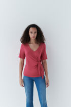 tglynda T-shirt dark red woman