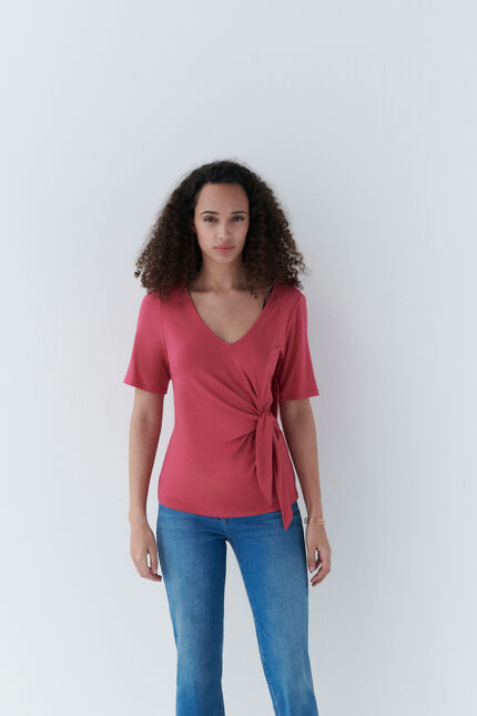 tglynda T-shirt dark red woman