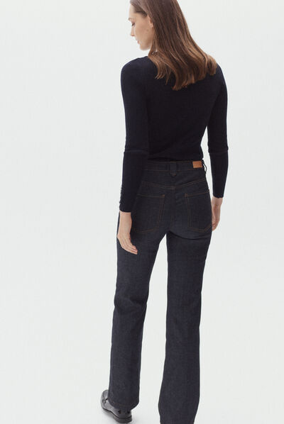 pantalon tommy denim double stone femme