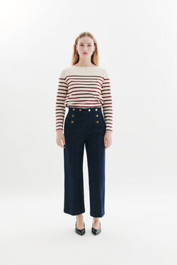 Pantalón Paolinodenim denim crudo mujer