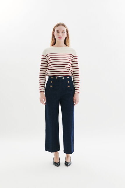 Pantalon Paolinodenim denim brut femme