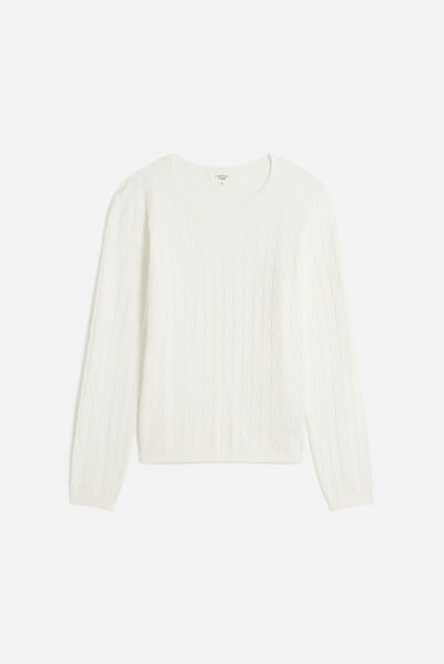 Pull manina ivoire femme