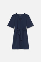 Rnoe dress navy blue woman