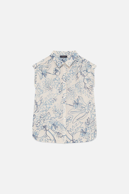 Celora Hemd weiss damen