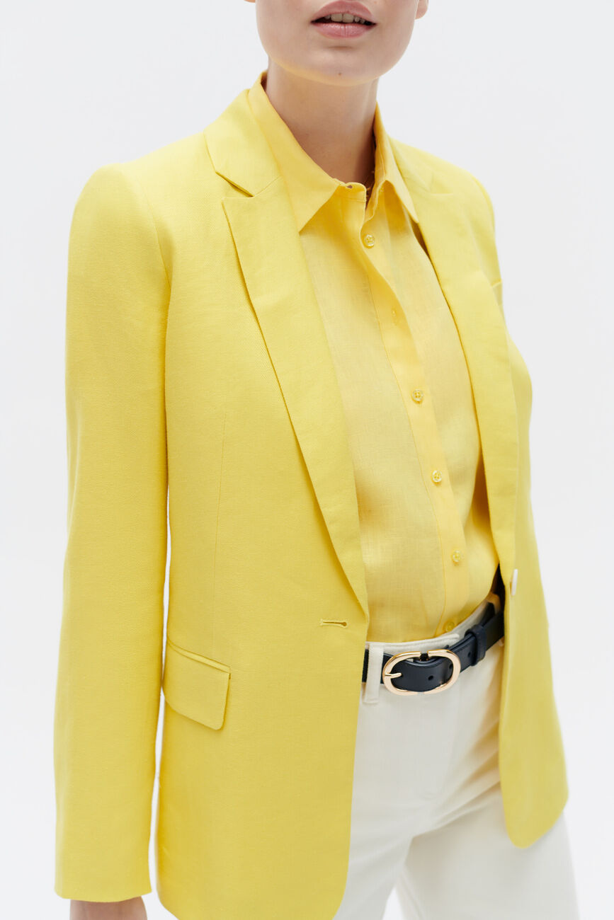 Veste vcelesta jaune femme