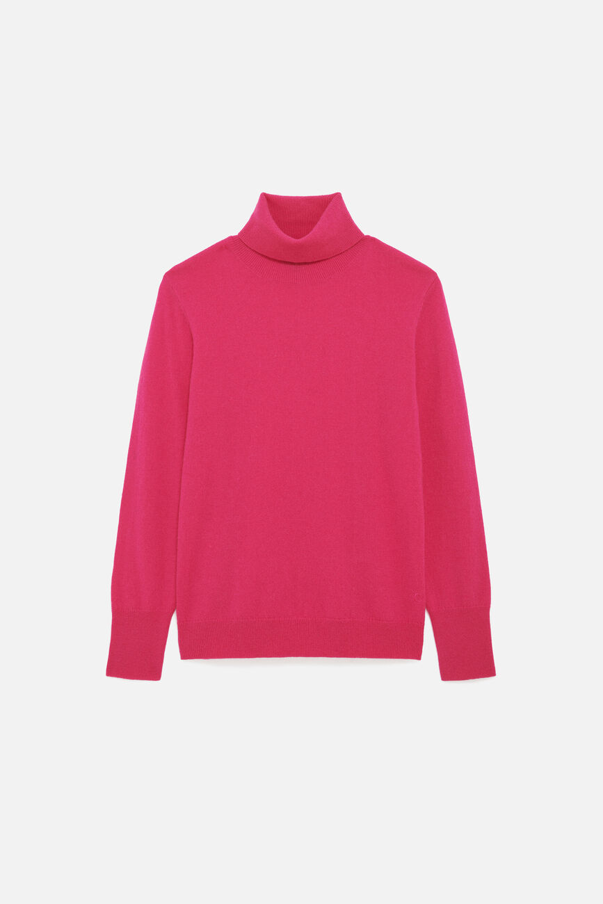 pull dylan b 100% cachemire rose femme