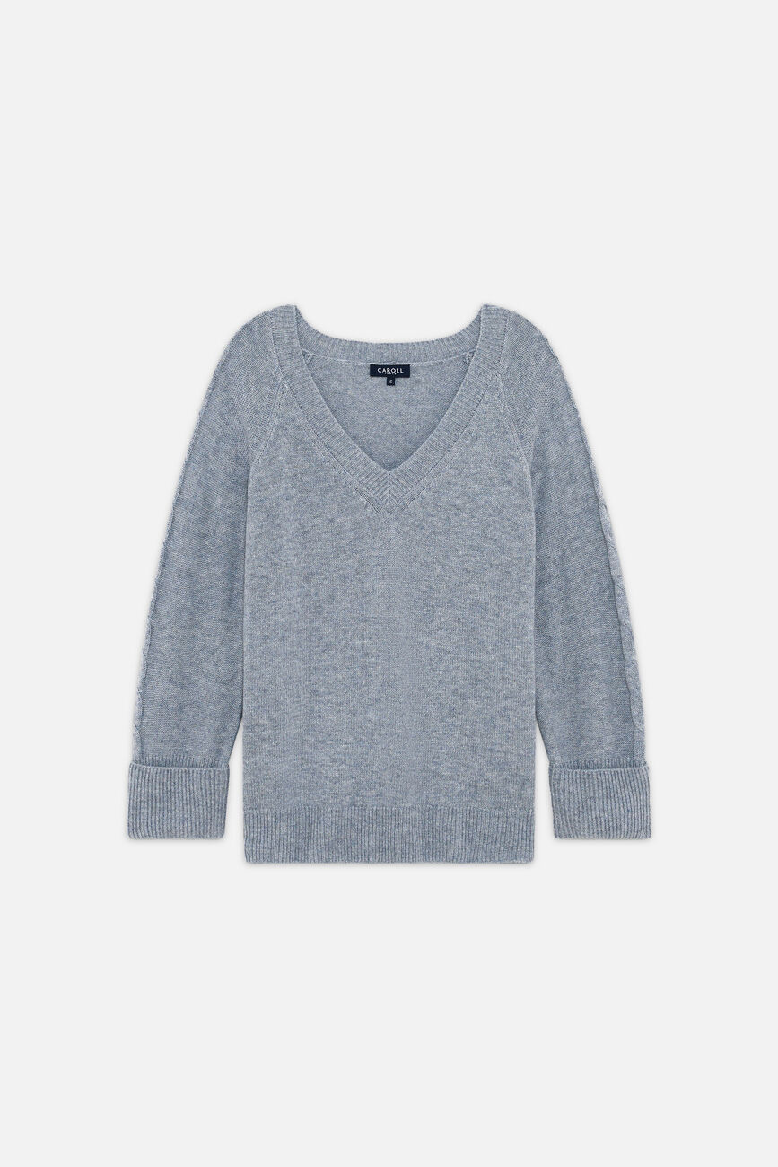 maglione mjade grigio donna