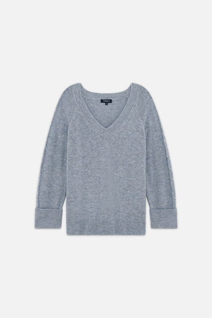 maglione mjade grigio donna