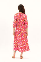 ribye dress bright pink woman