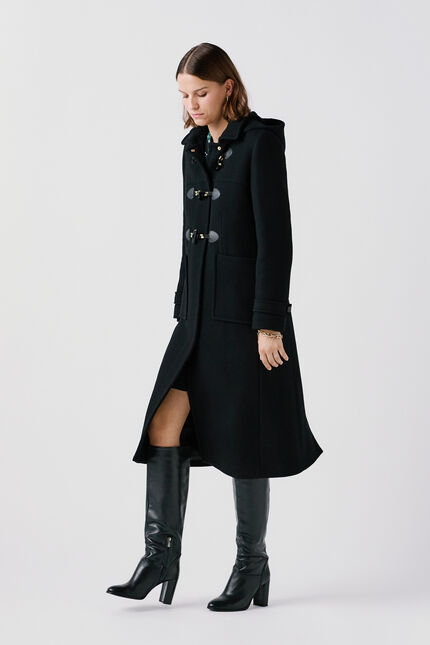 Manteau Ganville noir femme