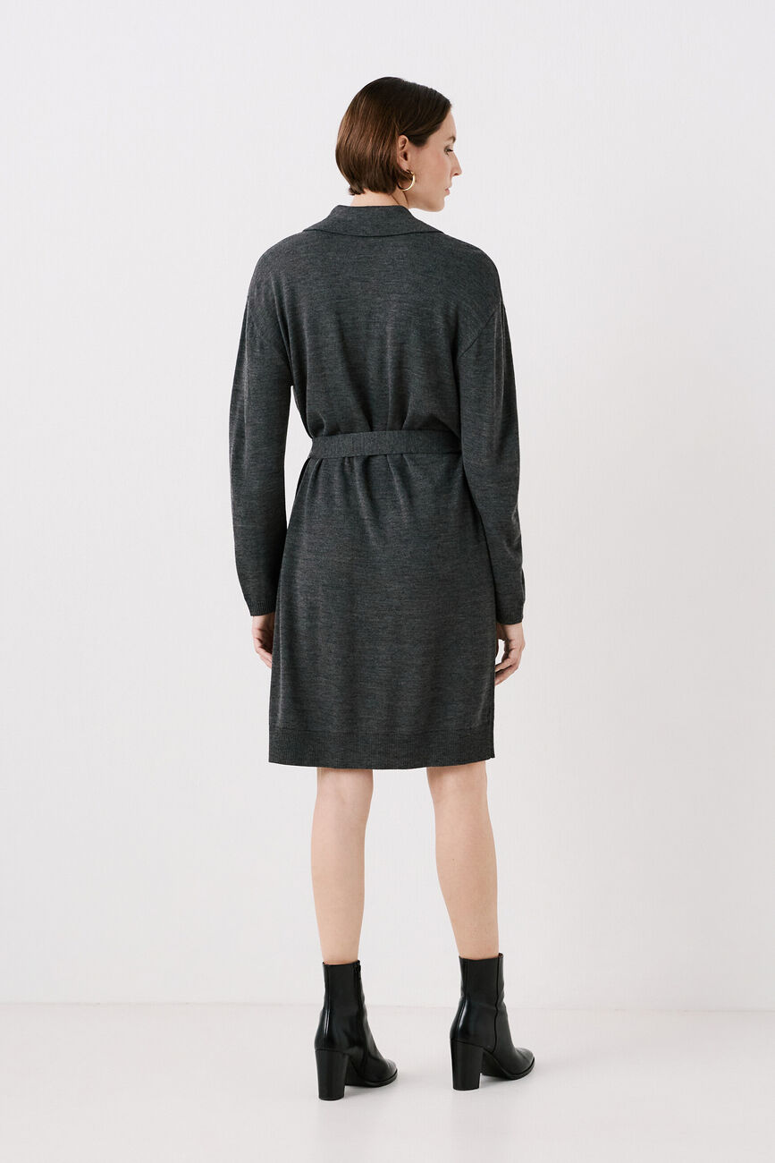 Robe rmilan gris fonce femme