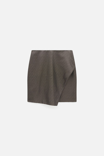 Jupe Jenezia couleur or femme