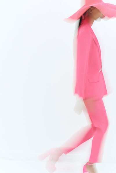 blazer clea rose fushia femme