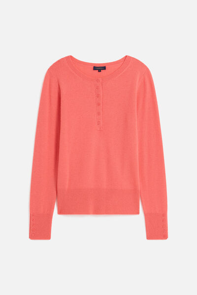 Pull maoni rose femme