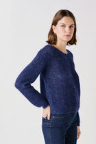 Mlennon gilet navy blue woman