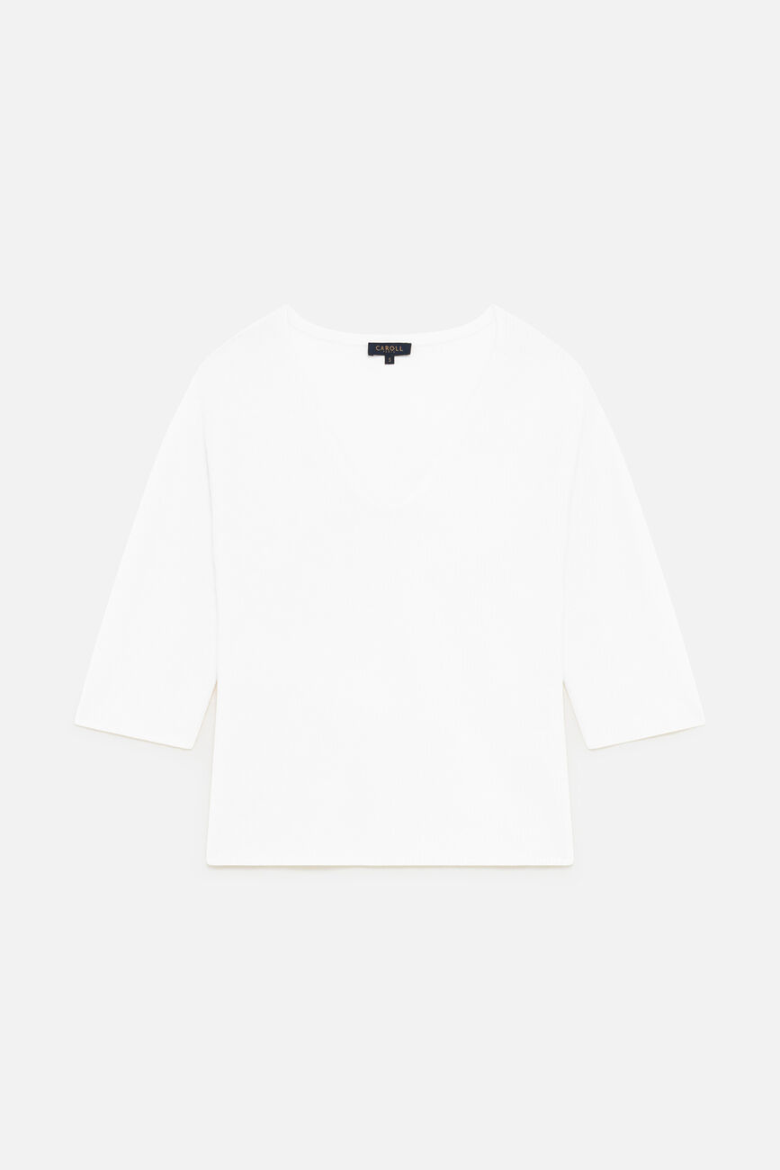 Pull mbobby ivoire femme