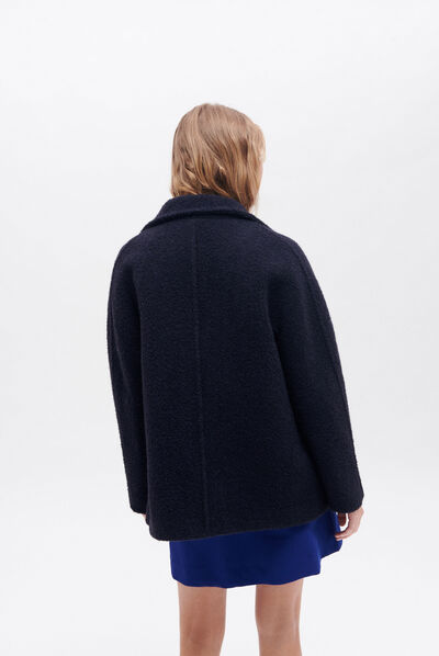 Jas Gaby marineblauw vrouw