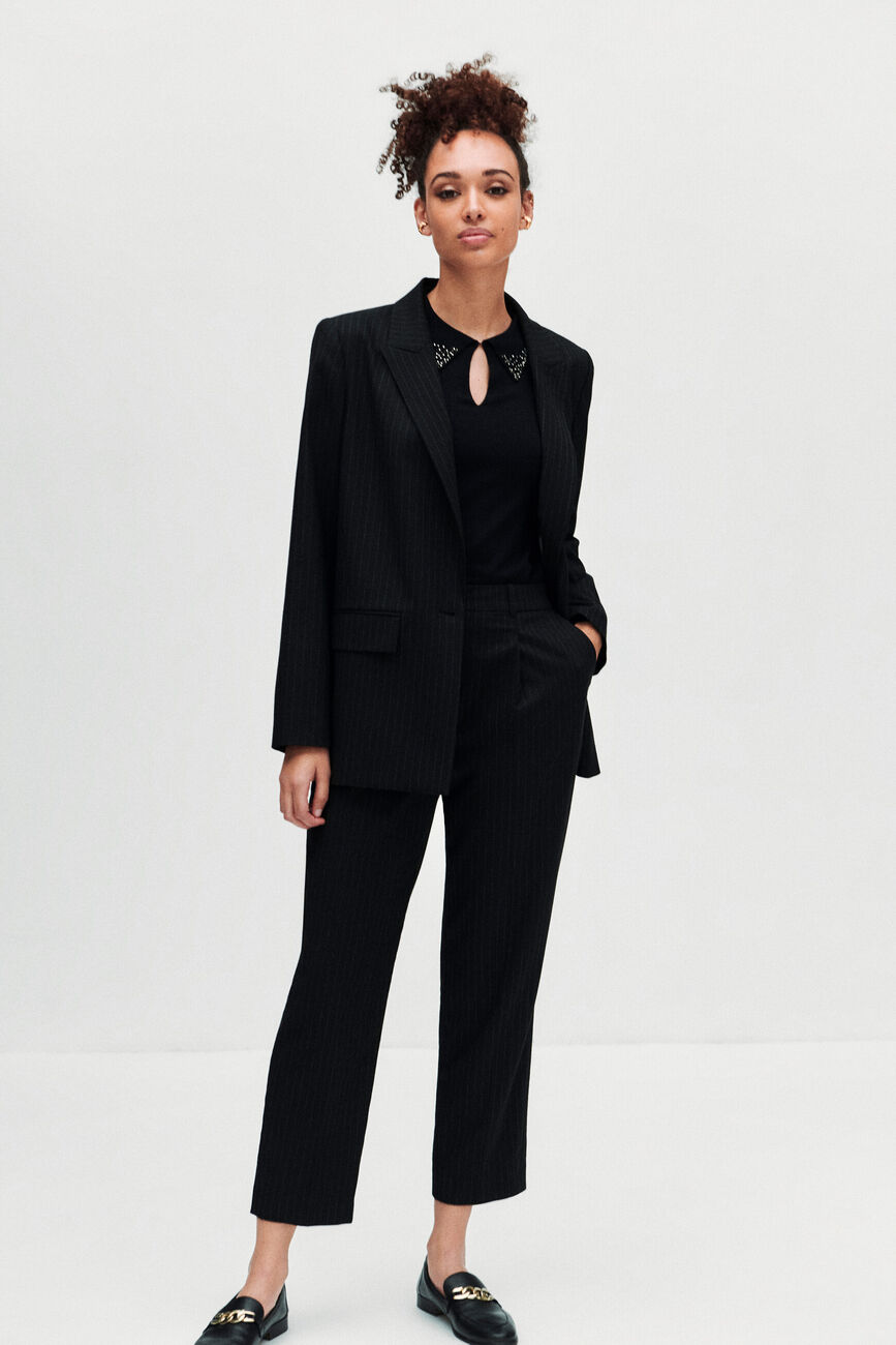 Veste veneta noir femme