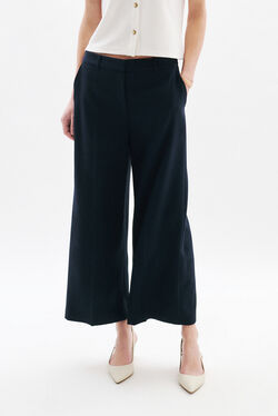 Pantalon Pandino bleu marine femme