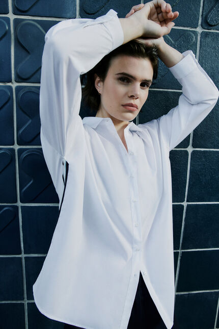 Chemise claudio blanc femme