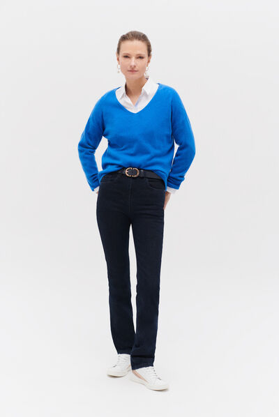 pantalon rayan denim double stone femme