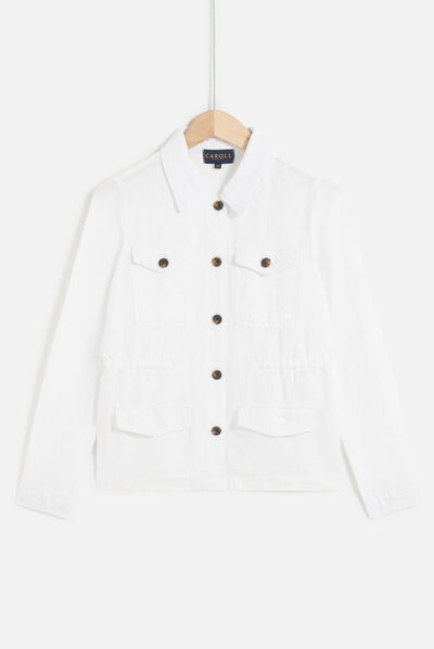 veste grace blanc femme