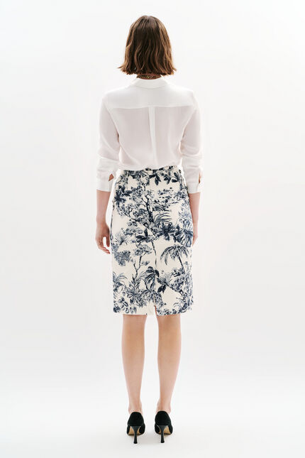 Rok johan marineblauw vrouw