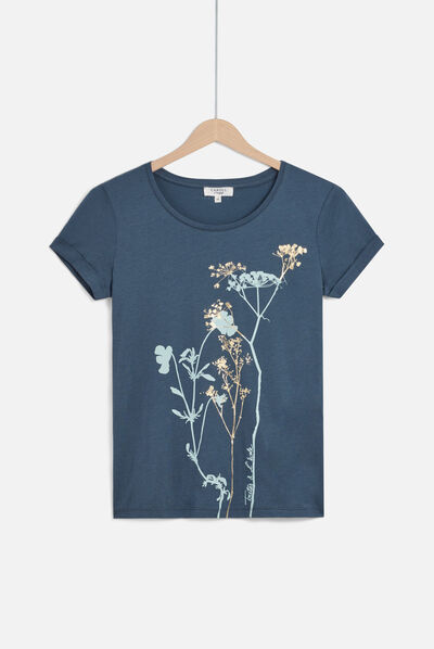 T-shirt Maxine blu navy donna