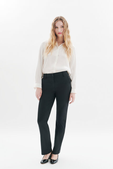 Hose Pcomilong schwarz damen